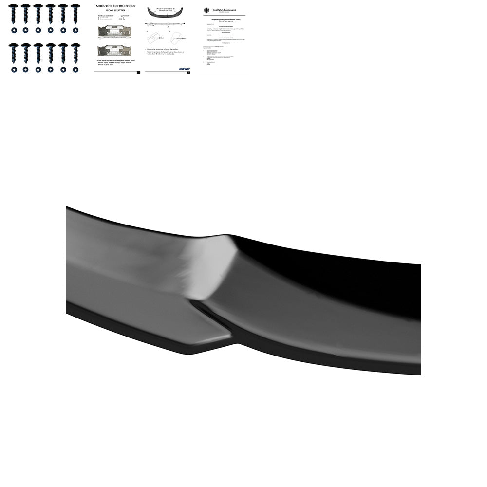 Ön Tampon Eki Uyumlu BMW 5 Series F10 / F11 M-Pack 2011-2016 ABE TÜV Belgeli
