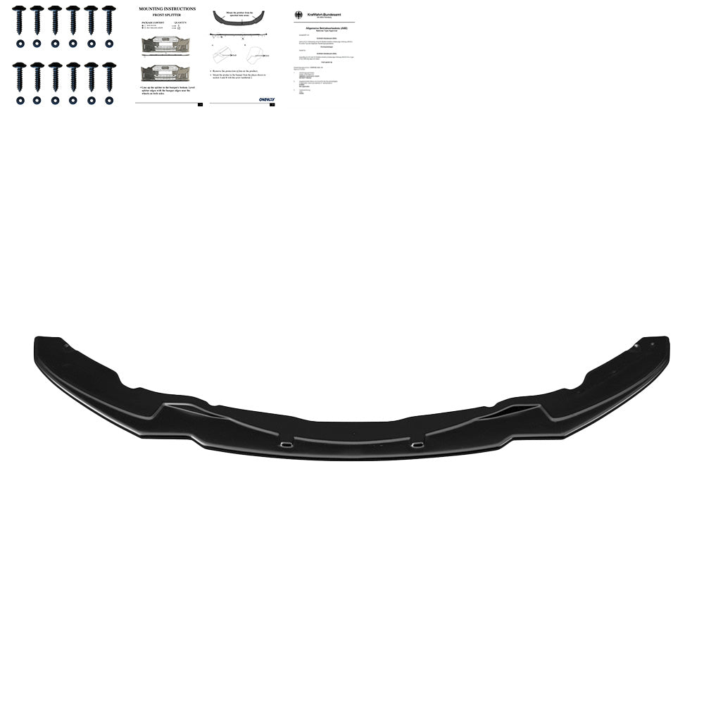 Ön Tampon Eki Uyumlu BMW 4 Series F32 F33 F36 M-Pack 2013-2019 v2 ABE TÜV Belgeli
