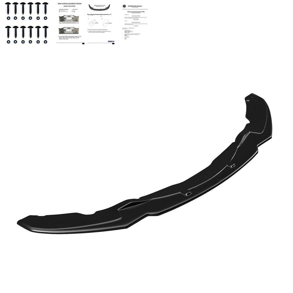 Ön Tampon Eki Uyumlu BMW 4 Series F32 F33 F36 M-Pack 2013-2019 v2 ABE TÜV Belgeli