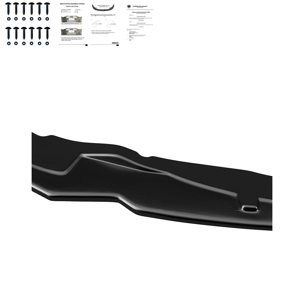 Ön Tampon Eki Uyumlu BMW 4 Series F32 F33 F36 M-Pack 2013-2019 v2 ABE TÜV Belgeli