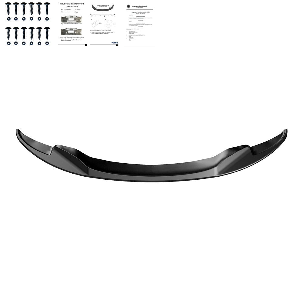 Ön Tampon Eki Uyumlu BMW M3 E92 Coupe / E93 Convertible 2007-2013 v2 ABE TÜV Belgeli