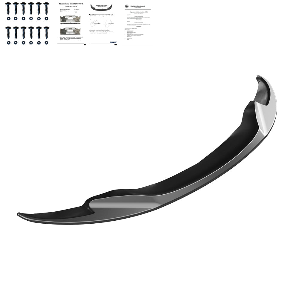 Ön Tampon Eki Uyumlu BMW M3 E92 Coupe / E93 Convertible 2007-2013 v2 ABE TÜV Belgeli