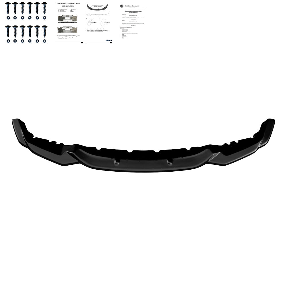 Ön Tampon Eki Uyumlu BMW M2 Series F87 2016-2020 v2 ABE TÜV Belgeli