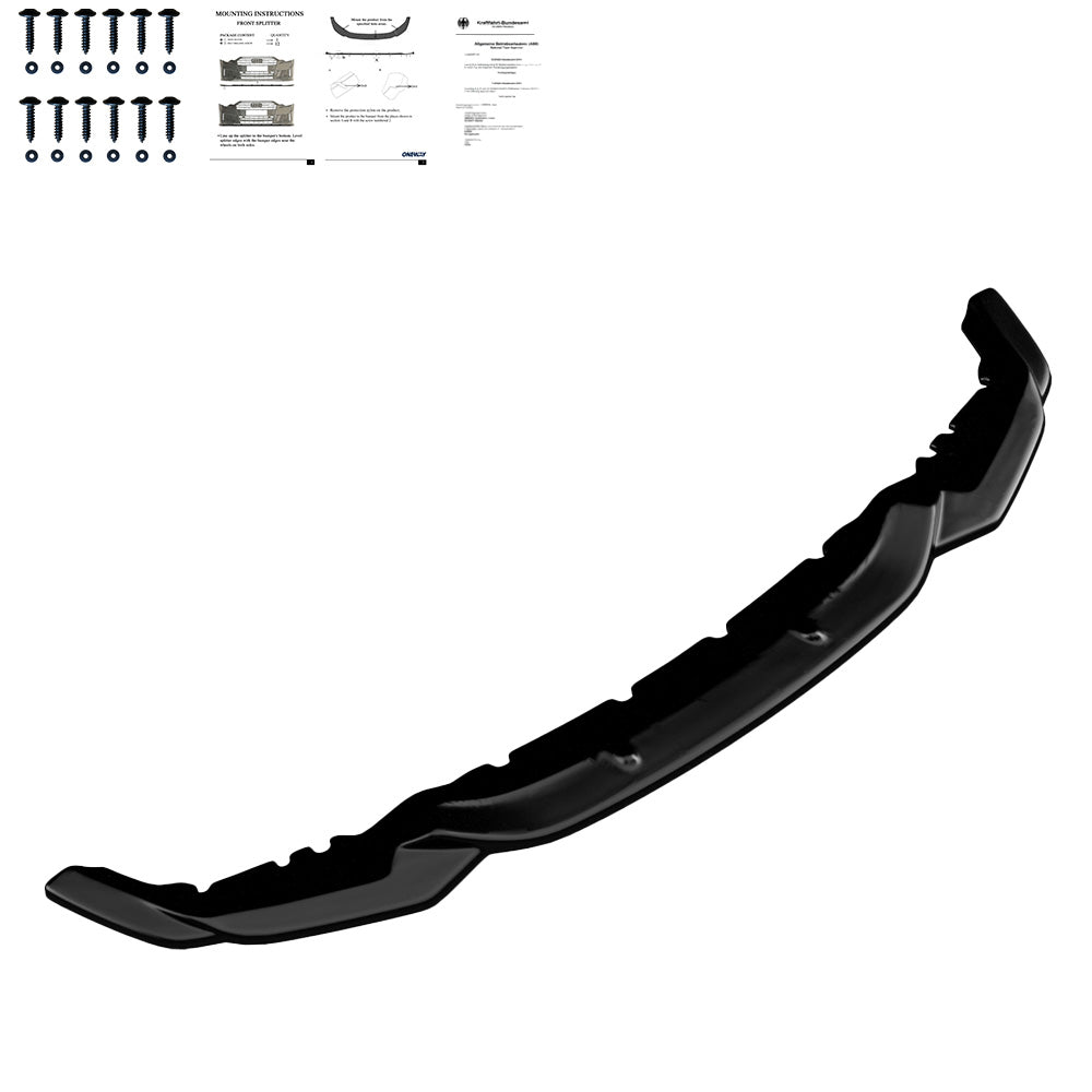 Ön Tampon Eki Uyumlu BMW M2 Series F87 2016-2020 v2 ABE TÜV Belgeli