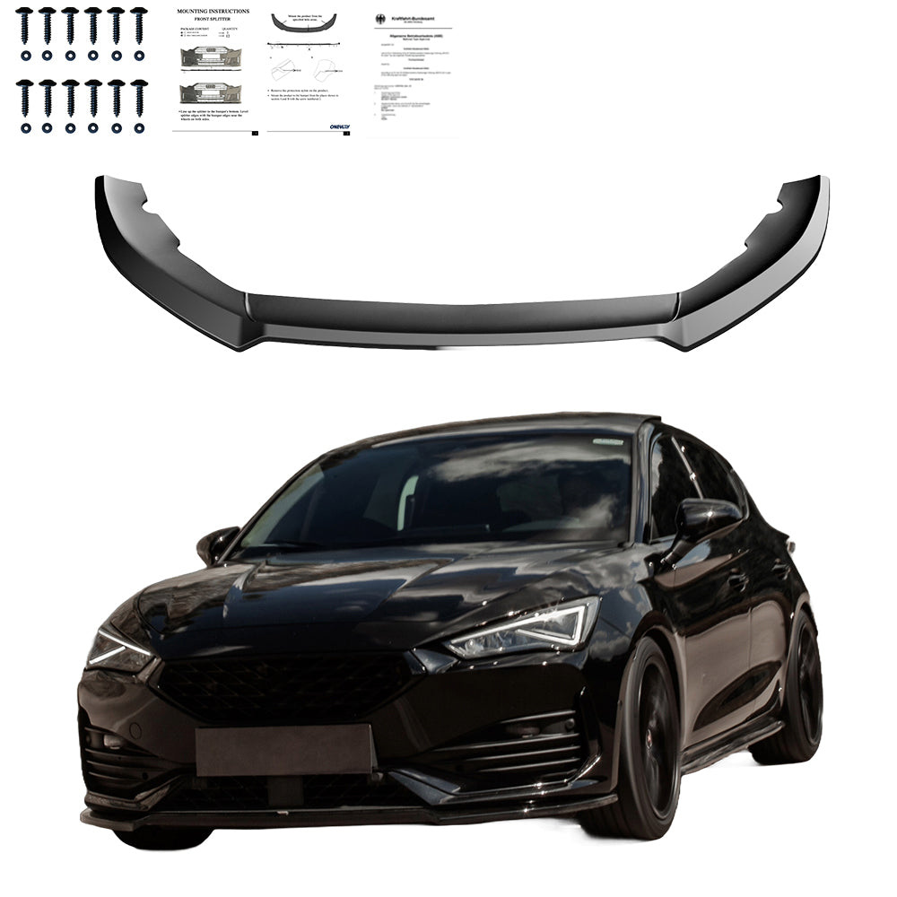 Ön Tampon Eki Uyumlu CUPRA Leon 2020-2024 v2 without ABE TÜV