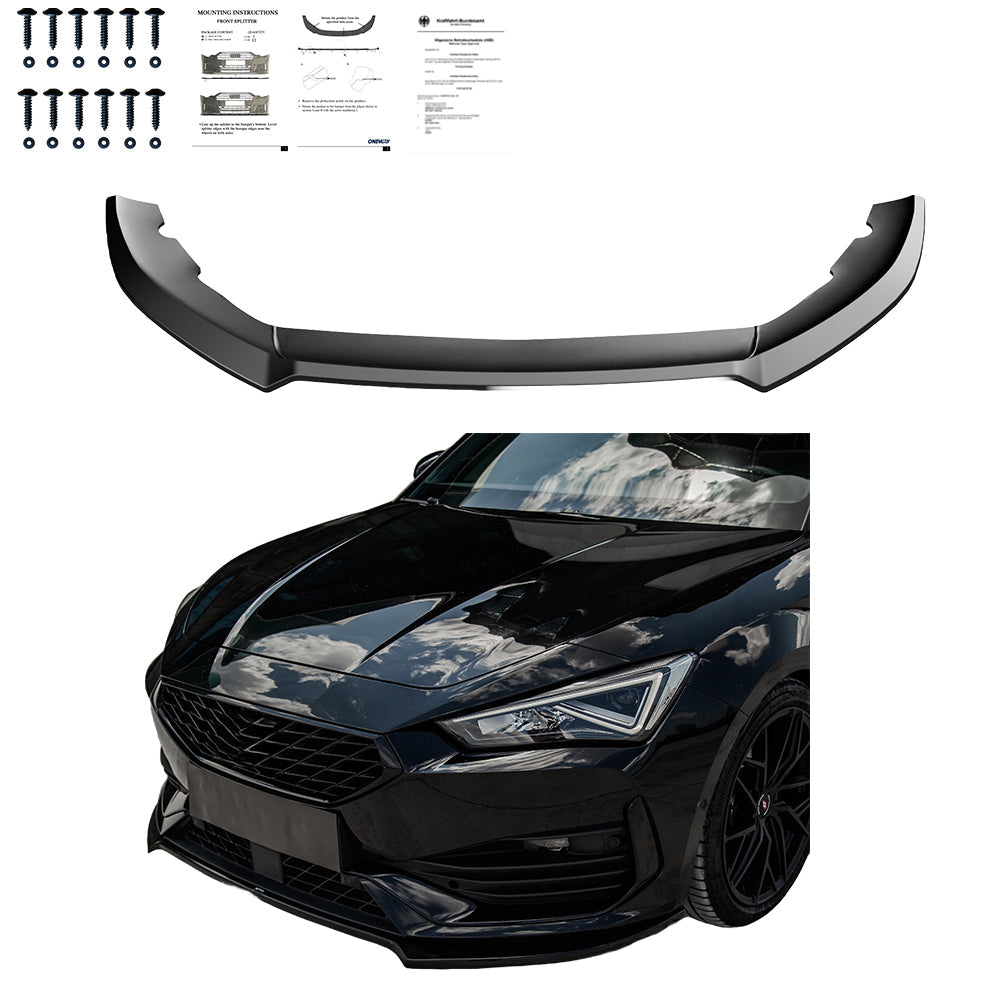Ön Tampon Eki Uyumlu CUPRA Leon 2020-2024 v2 without ABE TÜV