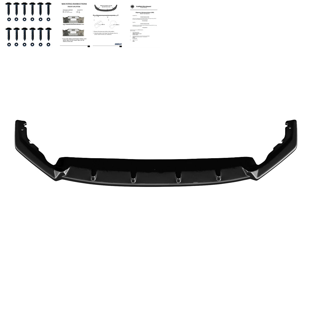 Ön Tampon Eki Uyumlu SKODA Octavia RS MK4 2020+ ABE TÜV Belgeli