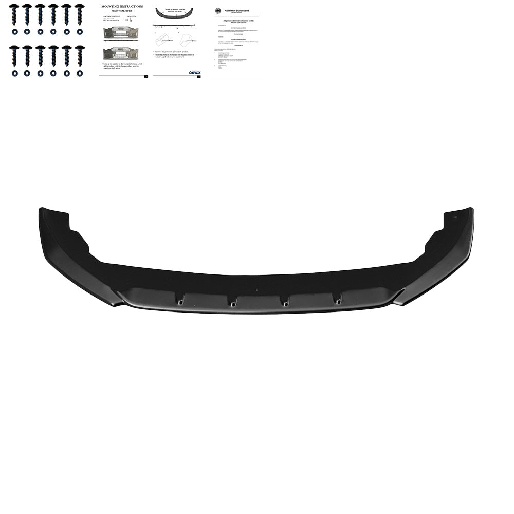 Ön Tampon Eki Uyumlu SEAT Leon FR MK4 2020+ ABE TÜV Belgeli