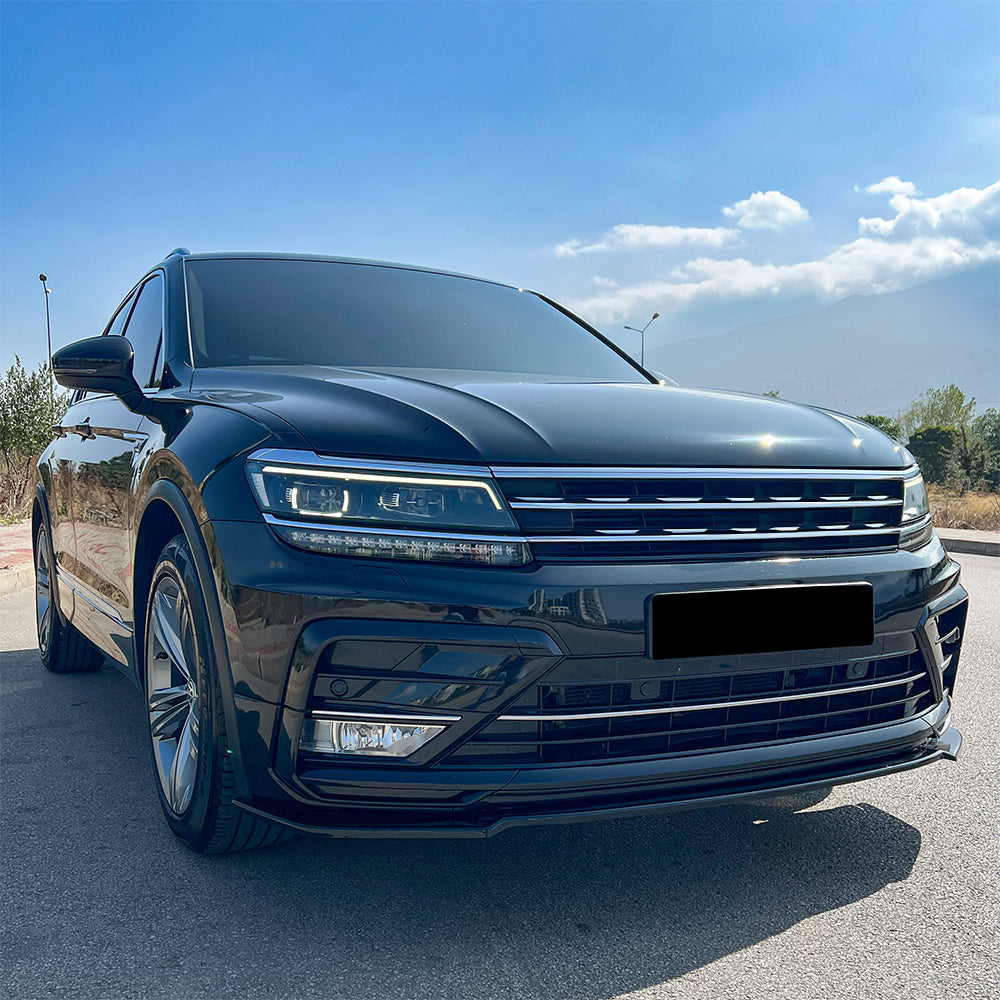 Ön Tampon Eki Uyumlu VW VOLKSWAGEN Tiguan MK2 R-Line 2015-2020 ABE TÜV Belgeli