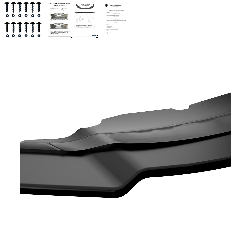 Ön Tampon Eki Uyumlu VW VOLKSWAGEN Tiguan MK2 R-Line 2015-2020 ABE TÜV Belgeli