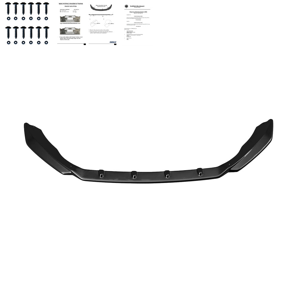 Ön Tampon Eki Uyumlu SKODA Octavia RS MK3 2013-2016 ABE TÜV Belgeli