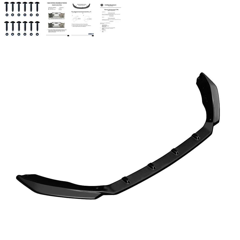 Ön Tampon Eki Uyumlu SKODA Octavia RS MK3 2013-2016 ABE TÜV Belgeli