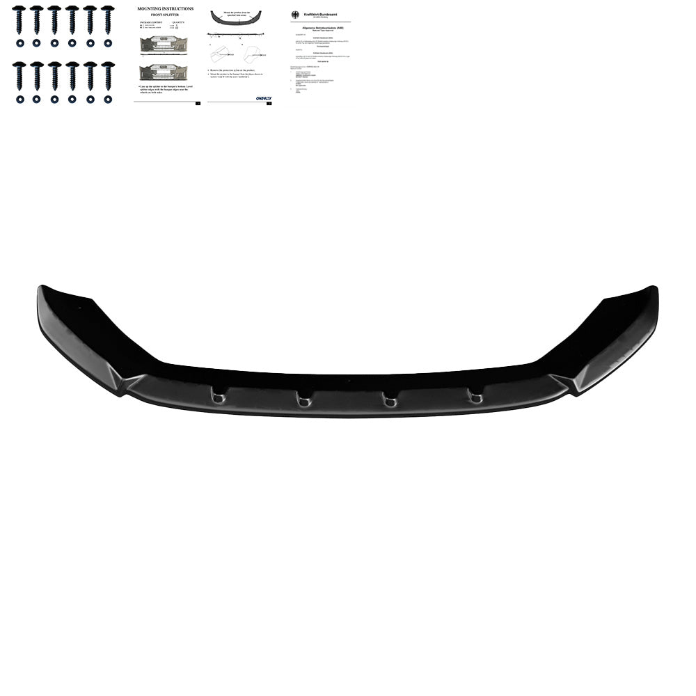 Ön Tampon Eki Uyumlu SEAT Leon FR MK3 2012-2016 ABE TÜV Belgeli