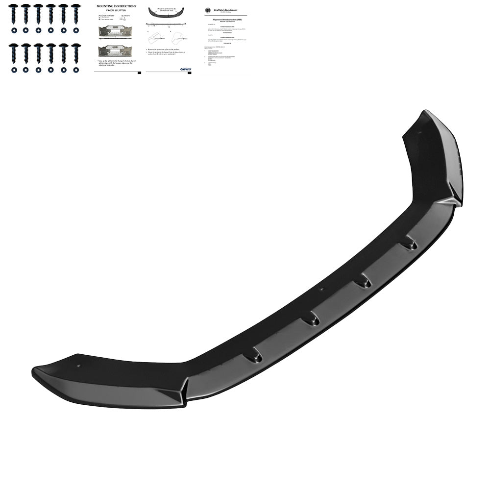 Ön Tampon Eki Uyumlu SEAT Leon FR MK3 2012-2016 ABE TÜV Belgeli