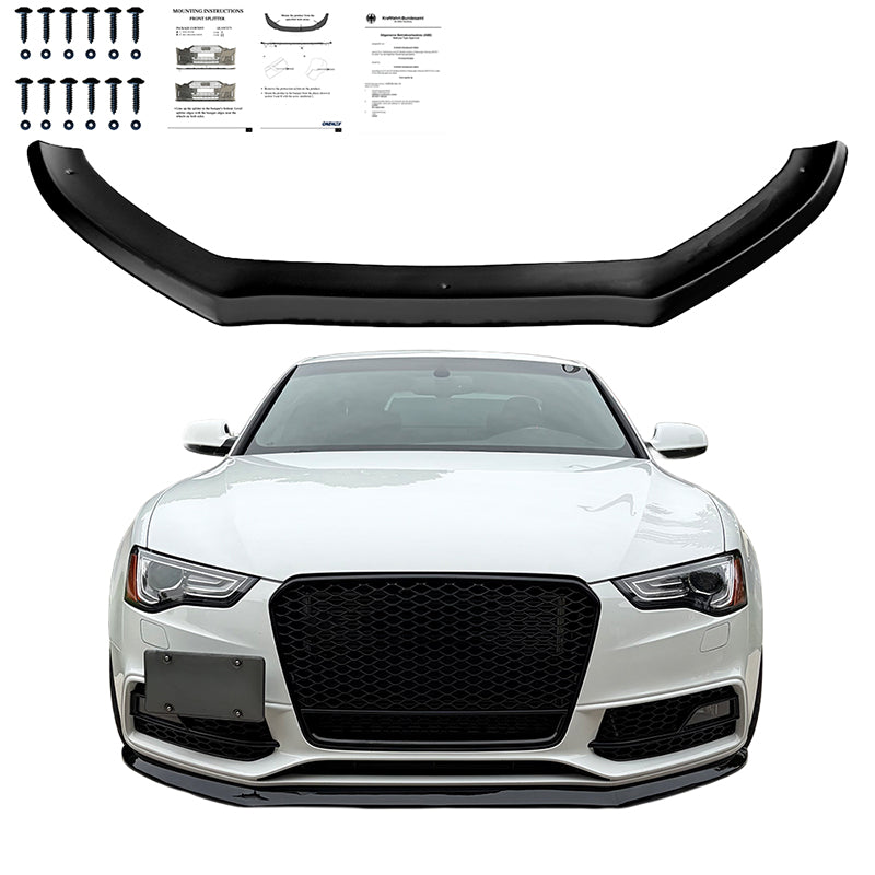 Ön Tampon Eki Uyumlu AUDI A5 S-line / S5 8T Makyajlı Kasa 2011-2016 ABE TÜV Belgeli