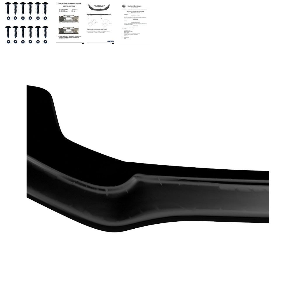 Ön Tampon Eki Uyumlu AUDI A5 S-line / S5 8T 2007-2011 ABE TÜV Belgeli