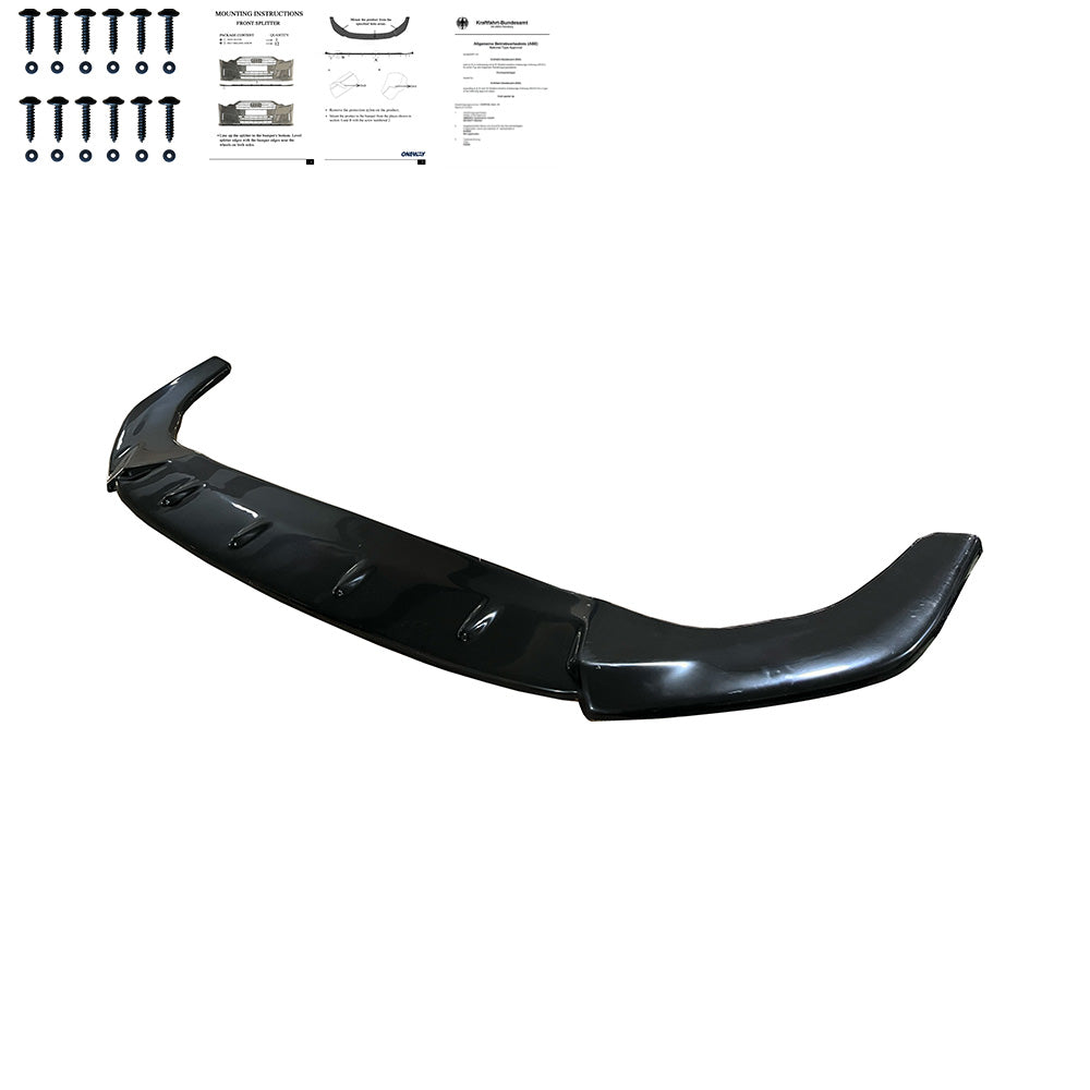 Ön Tampon Eki Uyumlu VW VOLKSWAGEN Golf MK8 GTI / GTE / R-Line 2020-2024 v2 ABE TÜV Belgeli