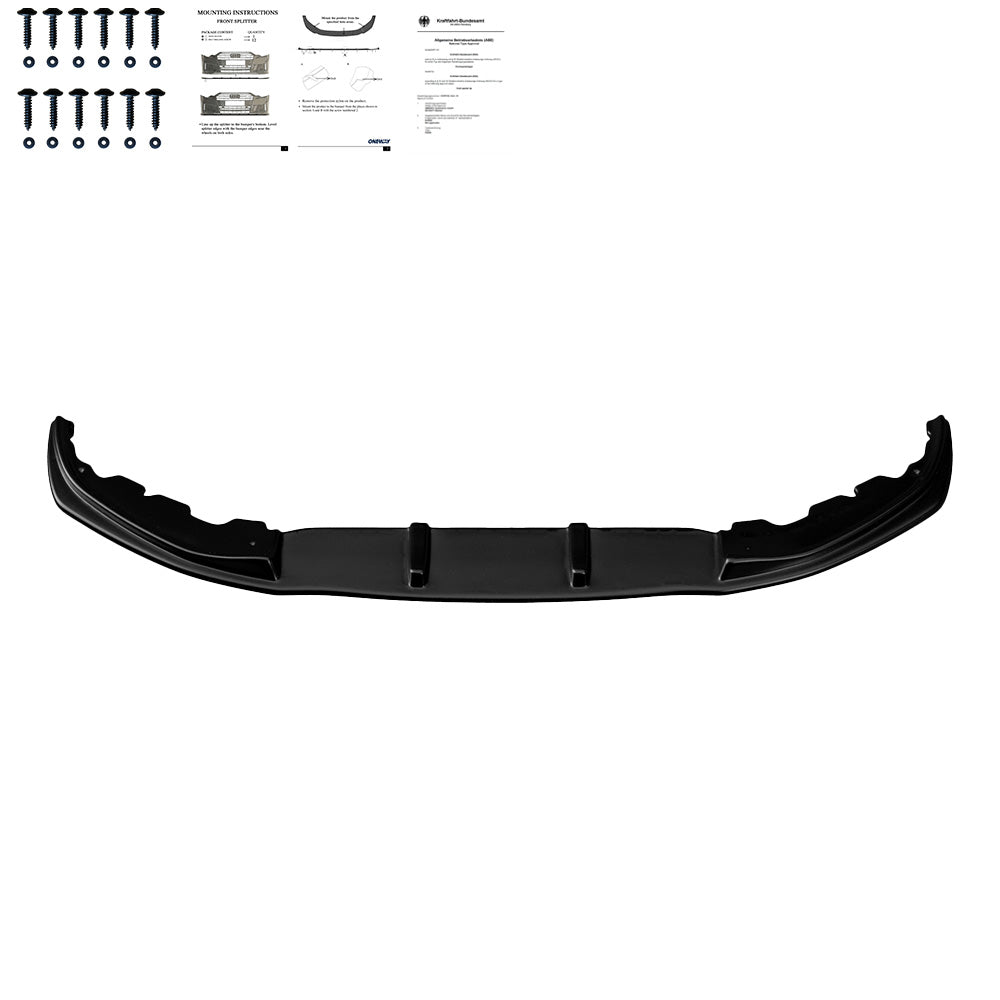 Ön Tampon Eki Uyumlu BMW 7 Series G11 M-Pack 2015-2018 ABE TÜV Belgeli