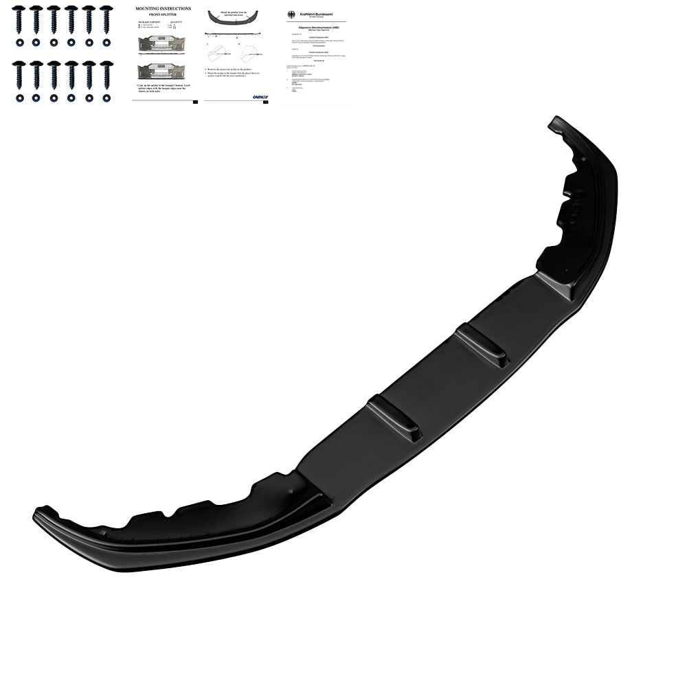 Ön Tampon Eki Uyumlu BMW 7 Series G11 M-Pack 2015-2018 ABE TÜV Belgeli