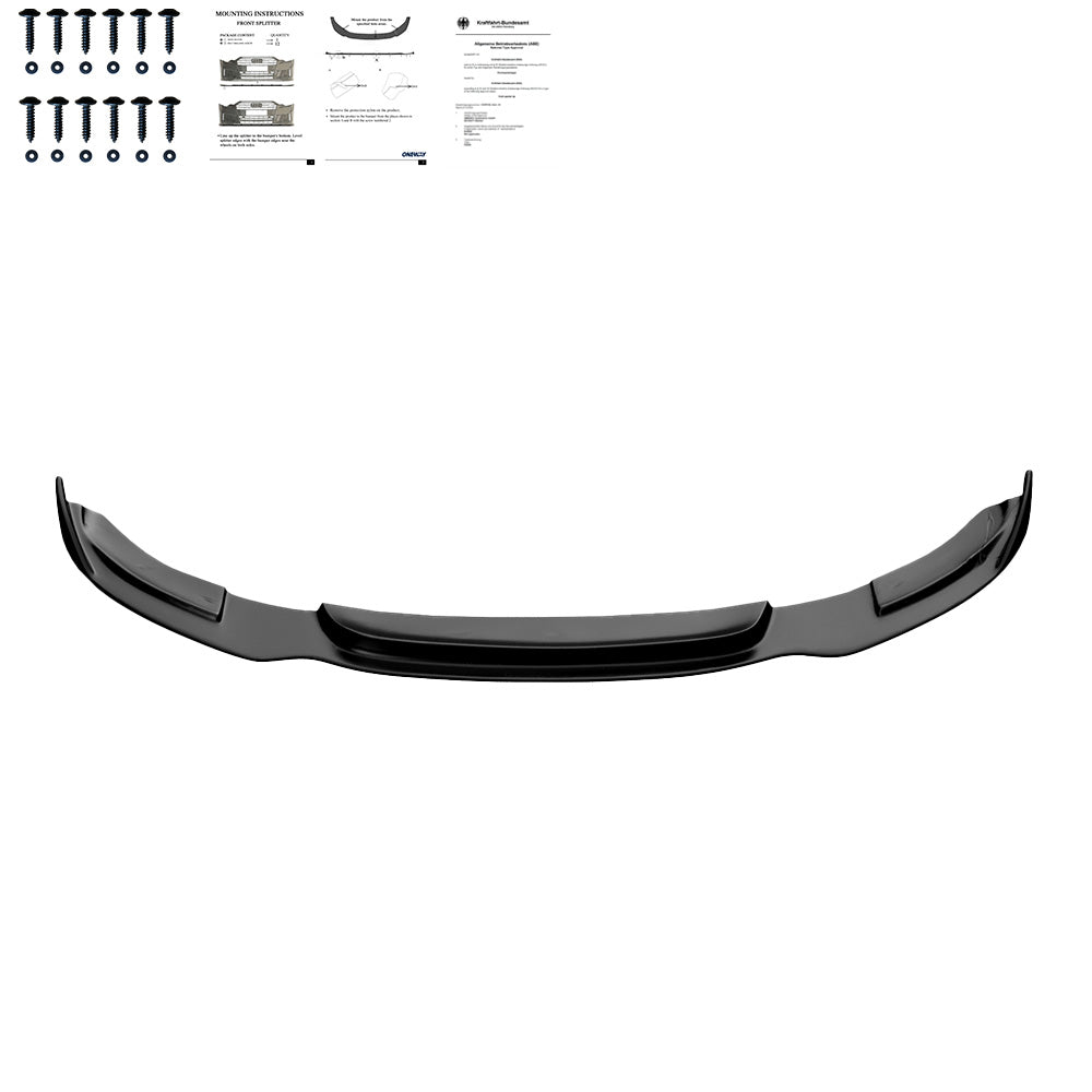 Ön Tampon Eki Uyumlu BMW 3 Series F34 GT 335i M-Pack 2012-2017 ABE TÜV Belgeli