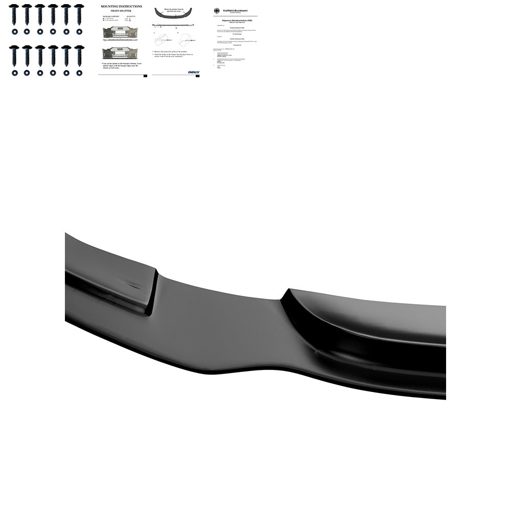 Ön Tampon Eki Uyumlu BMW 3 Series F34 GT 335i M-Pack 2012-2017 ABE TÜV Belgeli