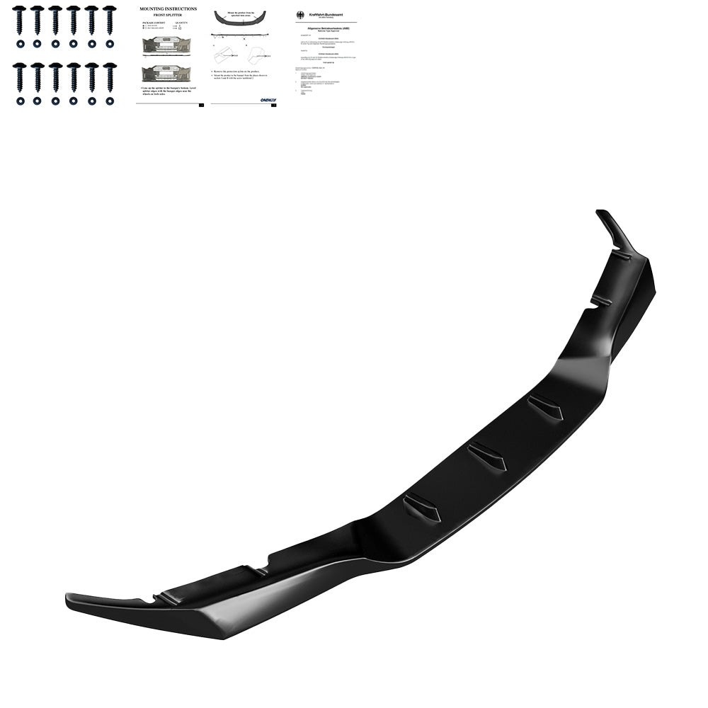 Ön Tampon Eki Uyumlu BMW M5 Series F90 Prefacelift 2018-2020 ABE TÜV Belgeli