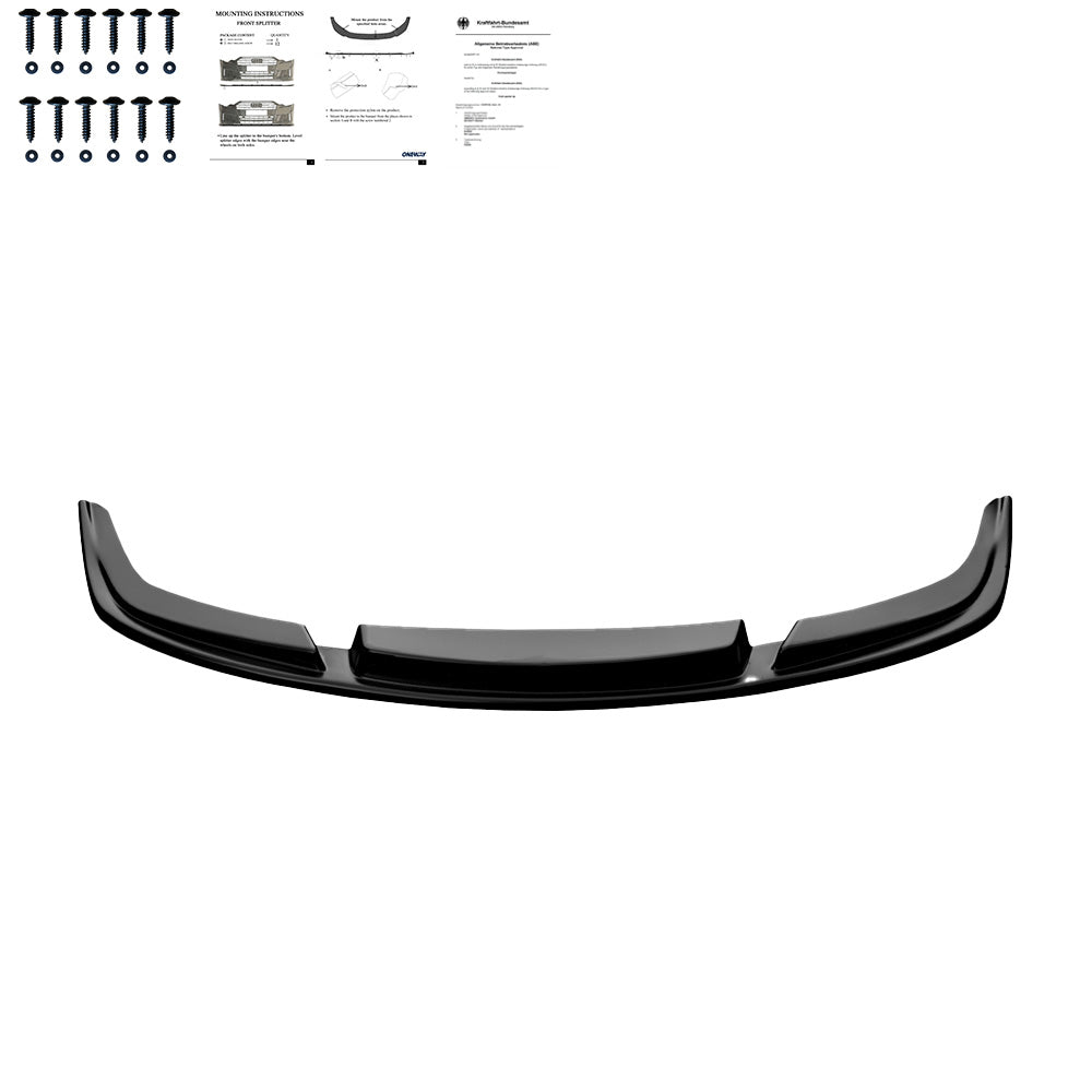 Ön Tampon Eki Uyumlu BMW 6 Series F06 / F12 / F13 Makyajlı Kasa M-Pack 2013-2018 ABE TÜV Belgeli