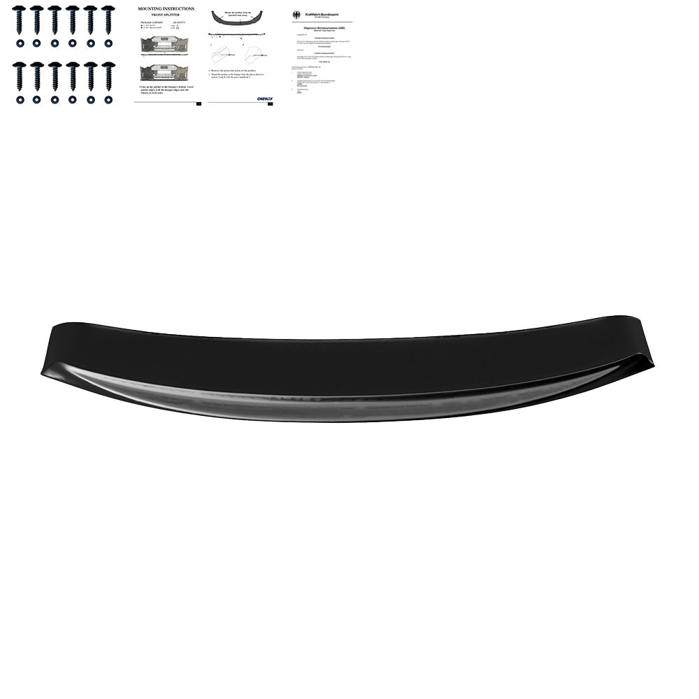 Ön Tampon Eki Uyumlu BMW 6 Series F06 / F12 / F13 Makyajlı Kasa M-Pack 2013-2018 v2 ABE TÜV Belgeli