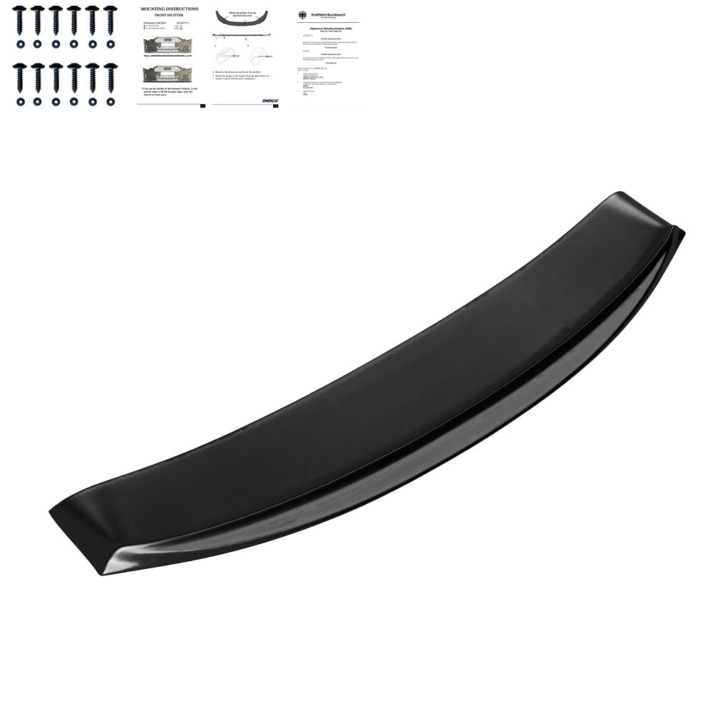 Ön Tampon Eki Uyumlu BMW 6 Series F06 / F12 / F13 Makyajlı Kasa M-Pack 2013-2018 v2 ABE TÜV Belgeli