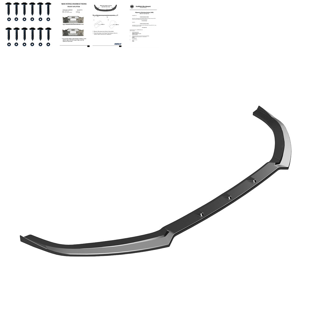 Ön Tampon Eki Uyumlu AUDI S3 8V (Sedan / Cabrio) 2013-2016 v2 ABE TÜV Belgeli