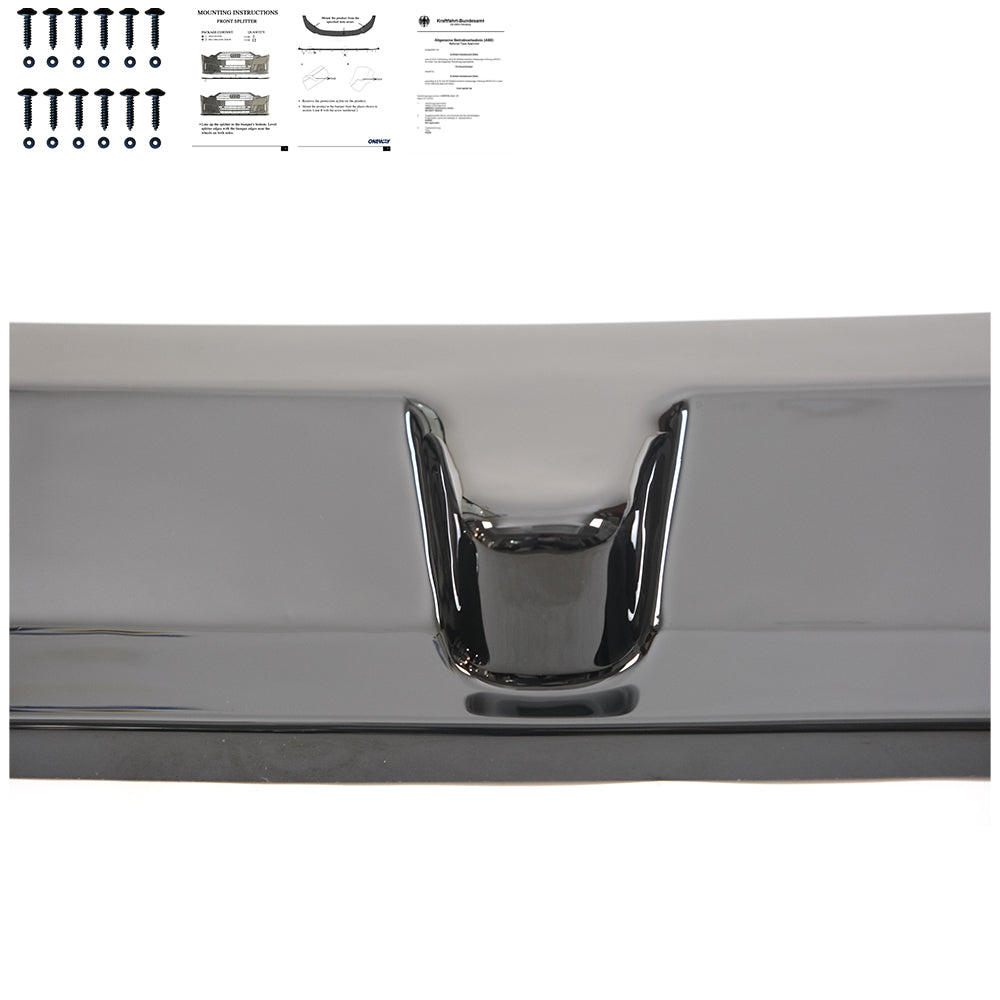 Ön Tampon Eki Uyumlu VW VOLKSWAGEN Crafter MK2 2017+ / MAN TGE MK1 Prefacelift 2017+ v2 ABE TÜV Belgeli