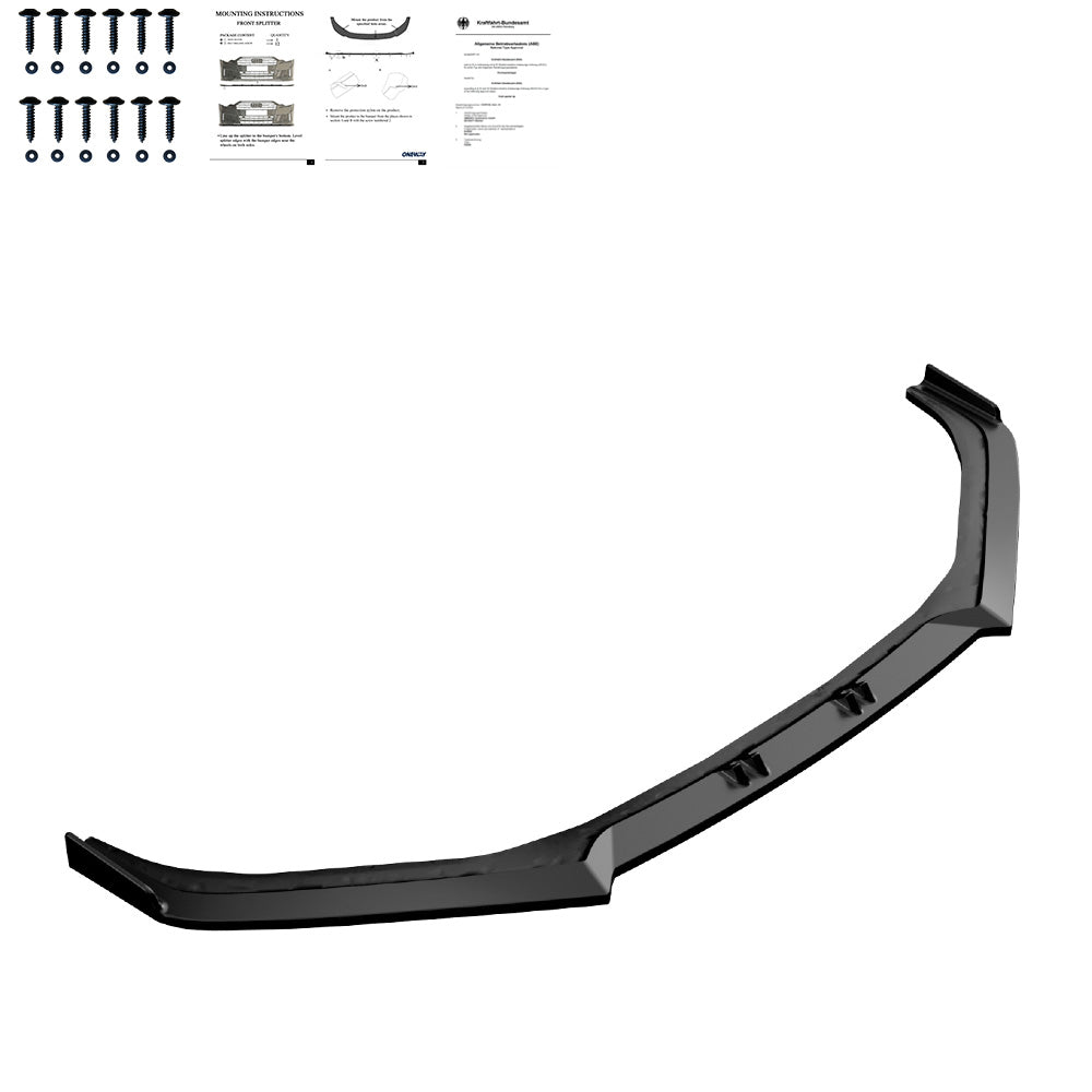 Ön Tampon Eki Uyumlu SUBARU Brz MK1 2012-2017 ABE TÜV Belgeli