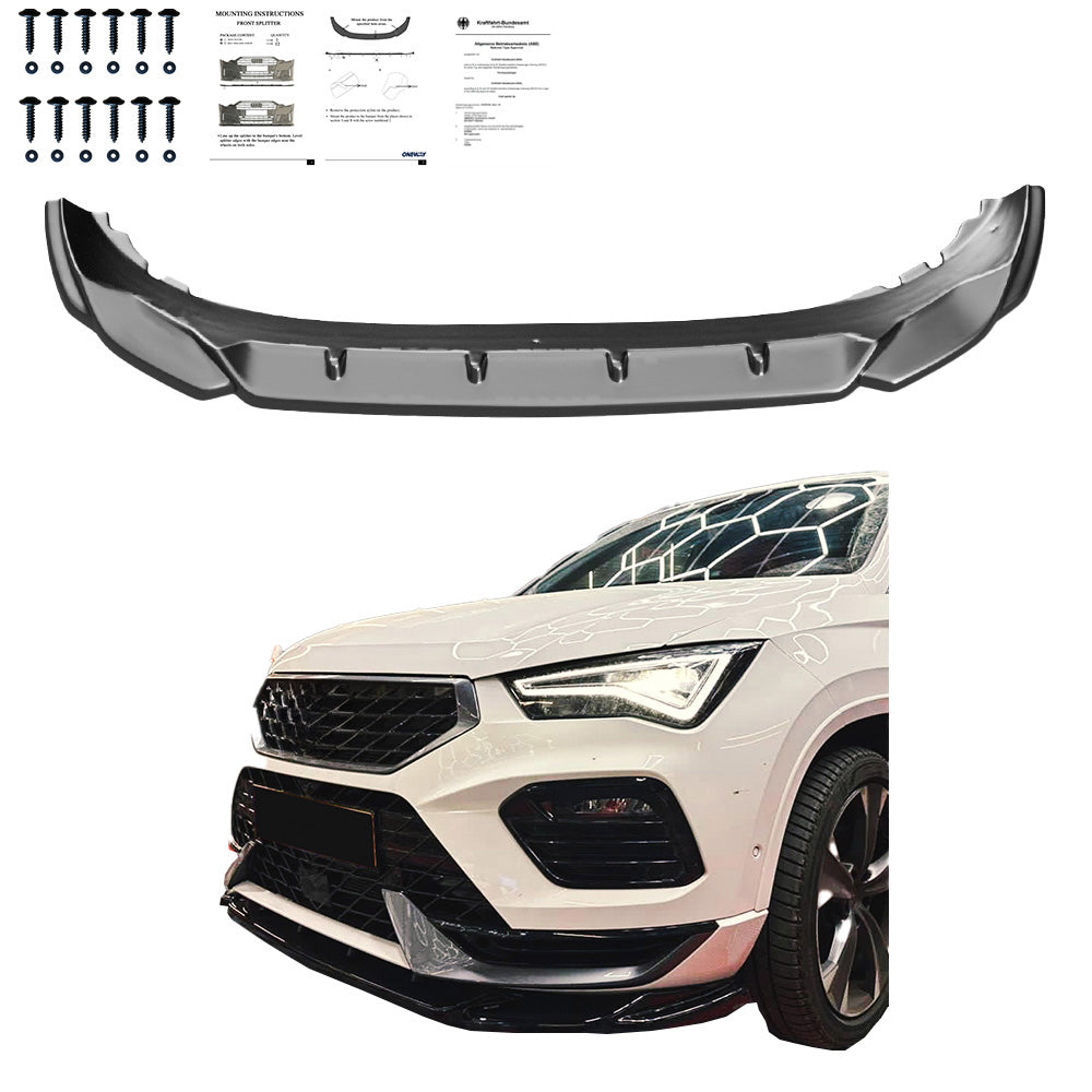 Ön Tampon Eki Uyumlu CUPRA Ateca 2018-2024 ABE TÜV Belgeli