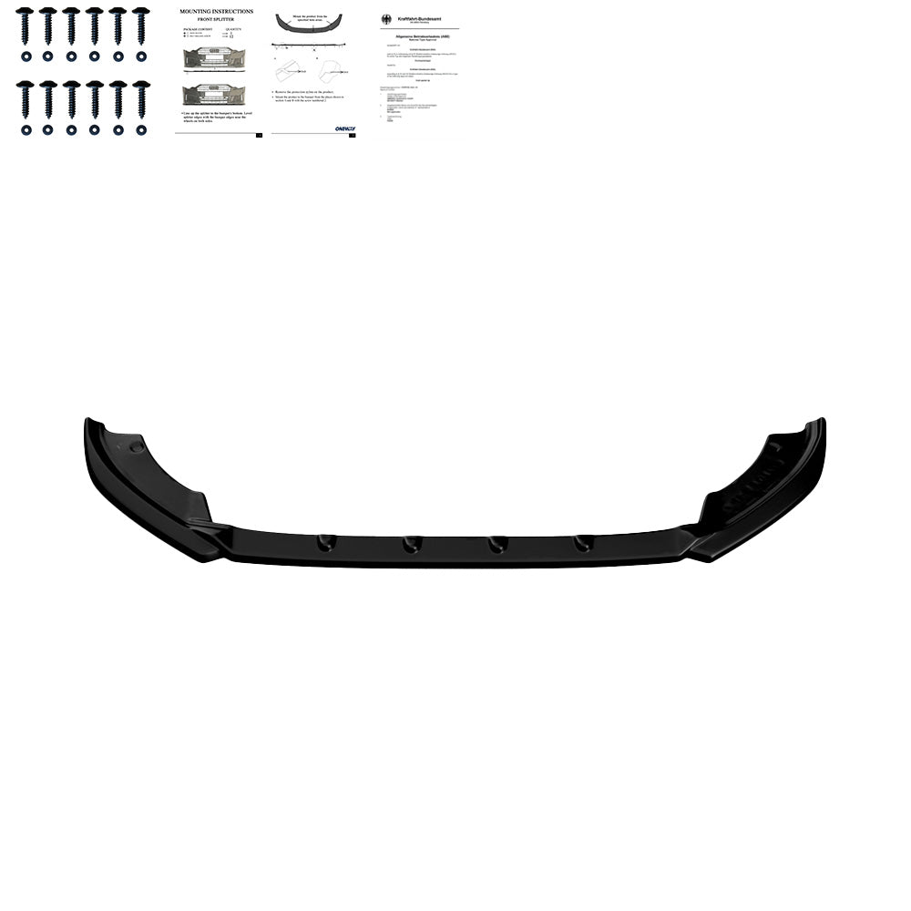 Ön Tampon Eki Uyumlu SEAT Ibiza MK5 2017-2021 ABE TÜV Belgeli