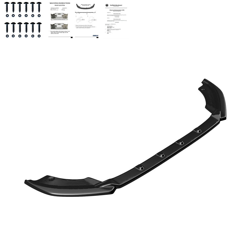 Ön Tampon Eki Uyumlu SEAT Ibiza MK5 2017-2021 ABE TÜV Belgeli