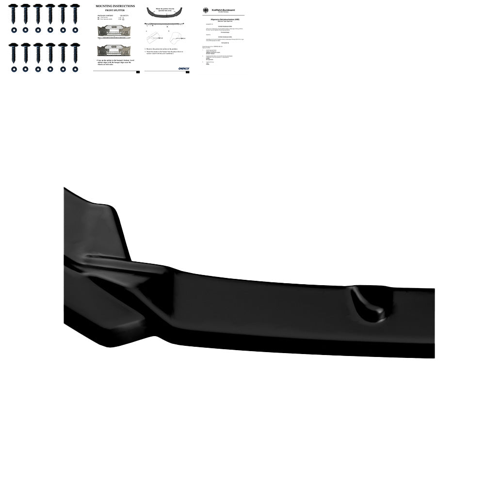 Ön Tampon Eki Uyumlu SEAT Ibiza MK5 2017-2021 ABE TÜV Belgeli