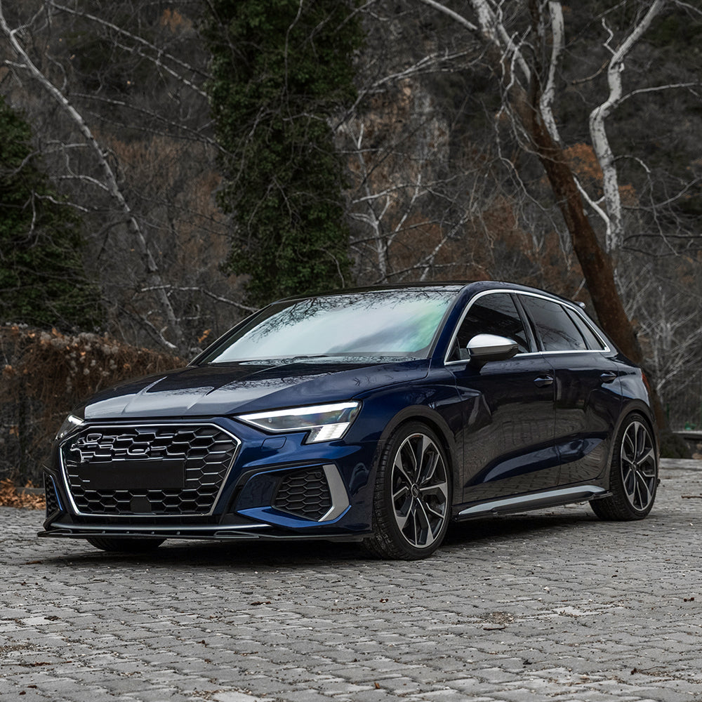 Ön Tampon Eki Uyumlu AUDI A3 S-Line / S3 8Y (Sedan / Sportback) 2020-2024 ABE TÜV Belgeli