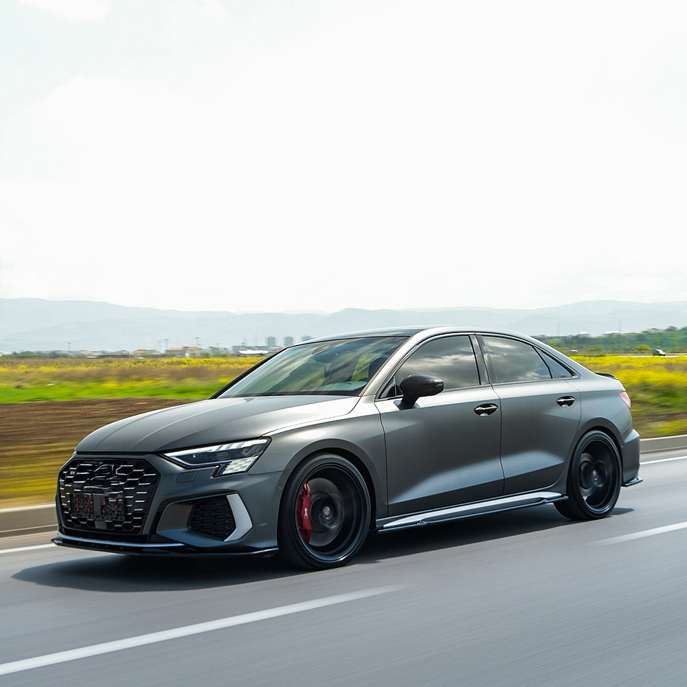 Ön Tampon Eki Uyumlu AUDI A3 S-Line / S3 8Y (Sedan / Sportback) 2020-2024 ABE TÜV Belgeli