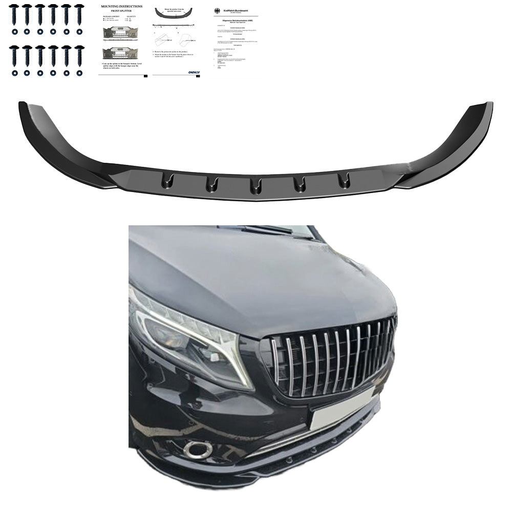 Ön Tampon Eki Uyumlu MERCEDES Vito W447 2014+ ABE TÜV Belgeli