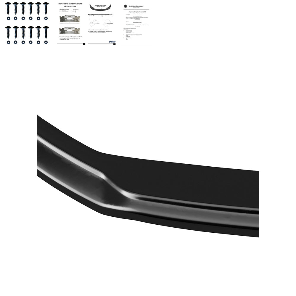 Ön Tampon Eki Uyumlu AUDI Q5 S-Line / SQ5 MK2 2017-2020 without ABE TÜV