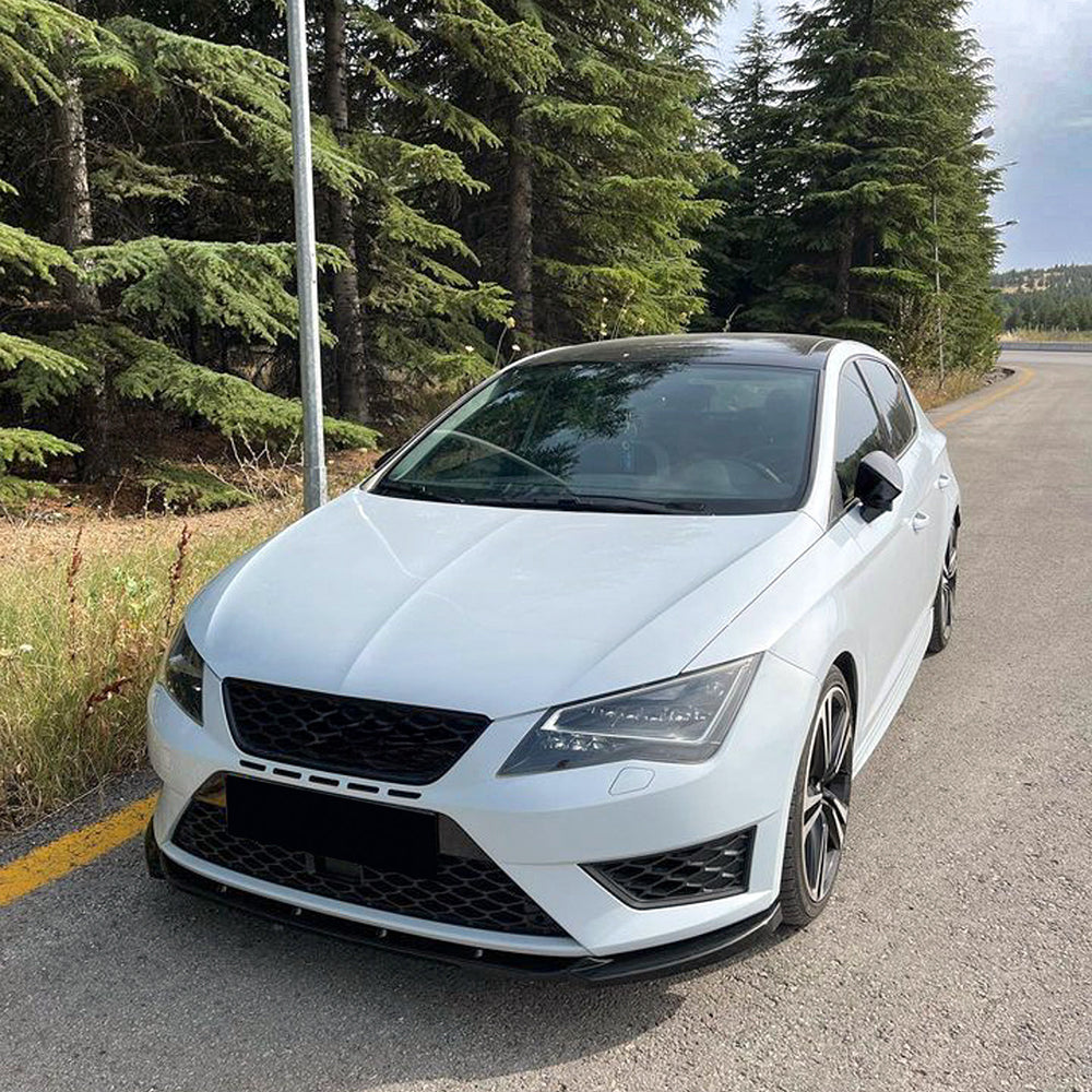 Ön Tampon Eki Uyumlu SEAT Leon FR MK3 2012-2016 v2 ABE TÜV Belgeli
