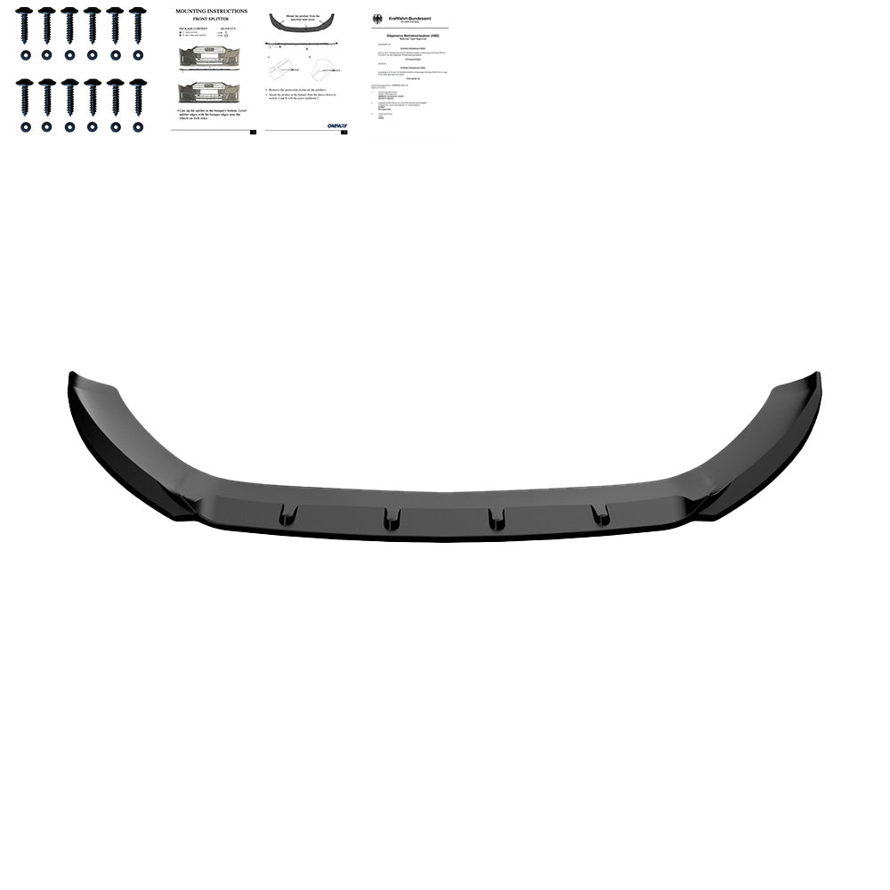 Ön Tampon Eki Uyumlu SEAT Leon FR MK3 2012-2016 v2 ABE TÜV Belgeli