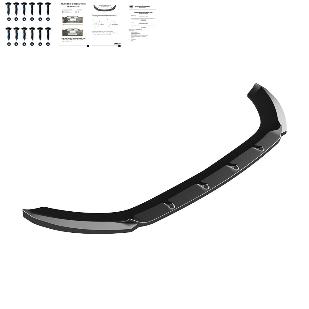 Ön Tampon Eki Uyumlu SEAT Leon FR MK3 2012-2016 v2 ABE TÜV Belgeli
