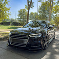 Ön Tampon Eki Uyumlu AUDI S3 Sportback 8V Makyajlı Kasa 2016-2019 ABE TÜV Belgeli