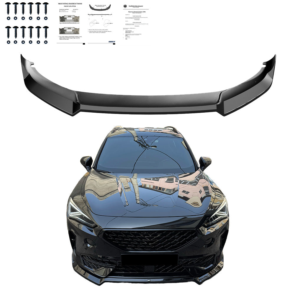 Ön Tampon Eki Uyumlu CUPRA Formentor 2020-2024 v2 ABE TÜV Belgeli