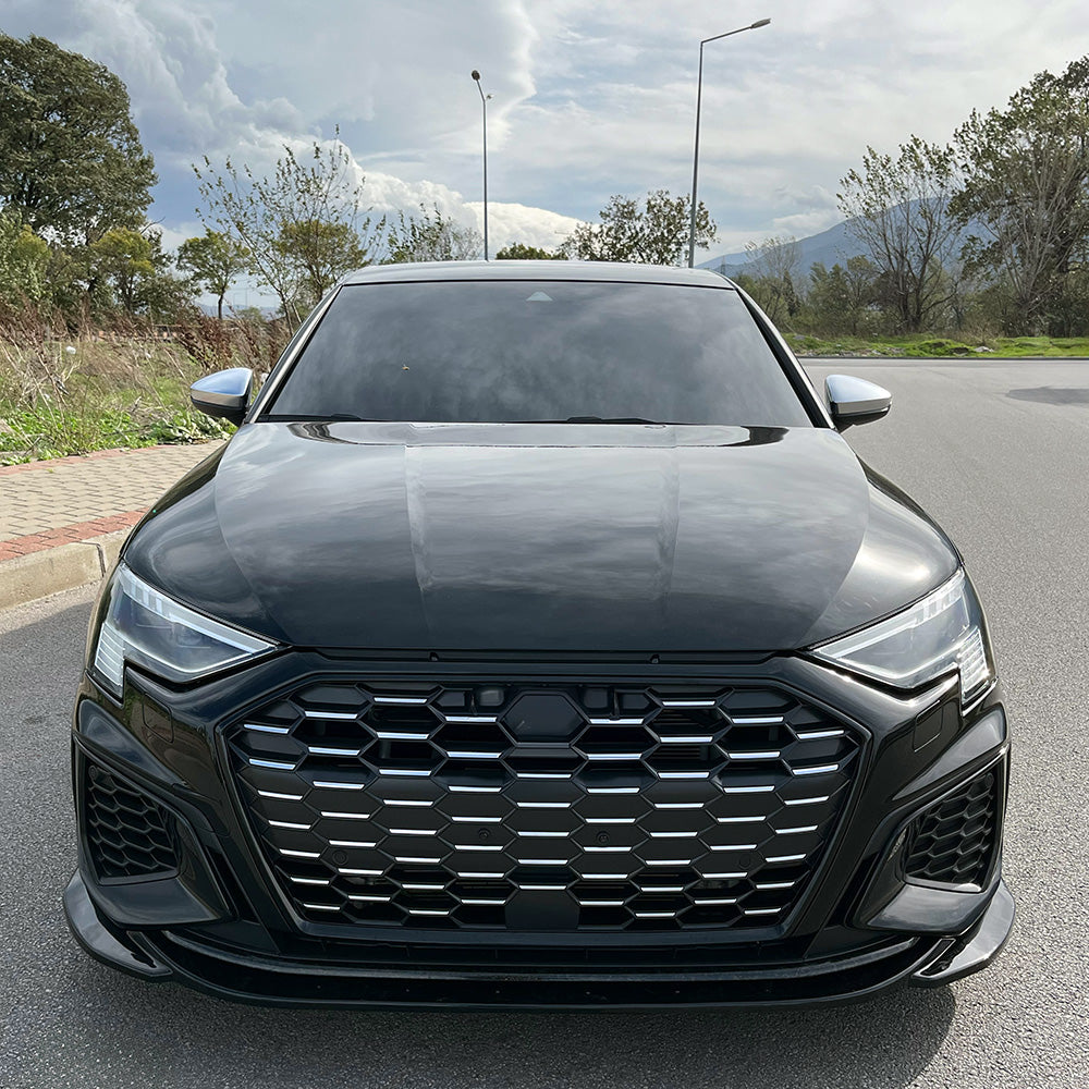 Ön Tampon Eki Uyumlu AUDI A3 S-Line / S3 8Y ( Sedan / Sportback ) 2020-2024 v2 ABE TÜV Belgeli