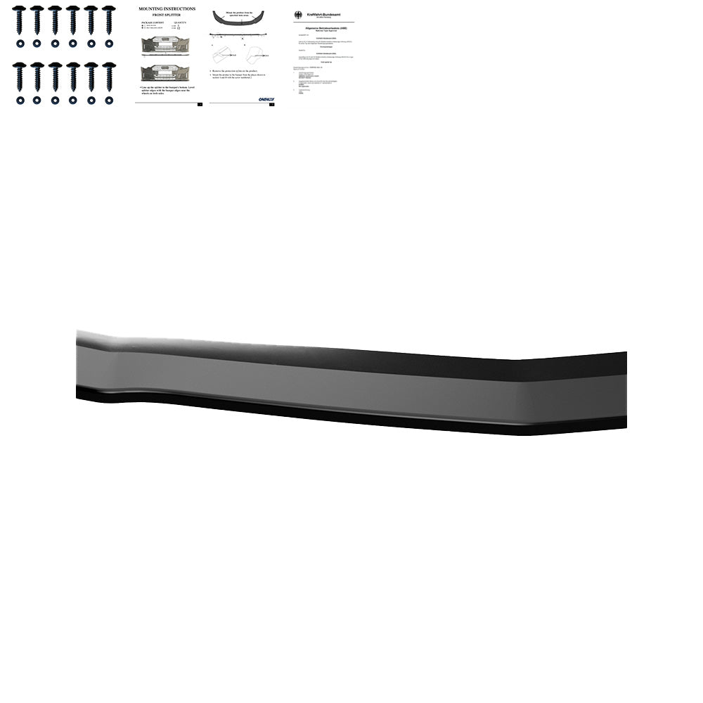Ön Tampon Eki Uyumlu MERCEDES A45 AMG W176 2013-2015 ABE TÜV Belgeli