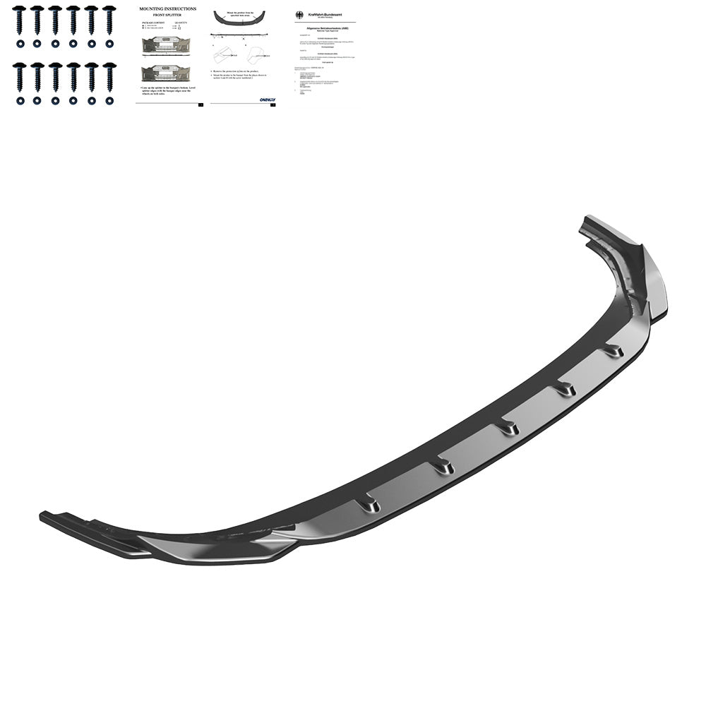 Ön Tampon Eki Uyumlu VW VOLKSWAGEN Golf MK8 R 2020-2024 ABE TÜV Belgeli