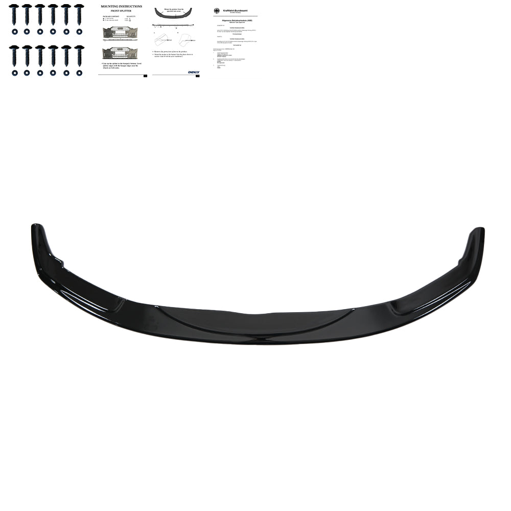 Ön Tampon Eki Uyumlu BMW 5 Series F10 / F11 M-Pack 2011-2016 Version 3 ABE TÜV Belgeli