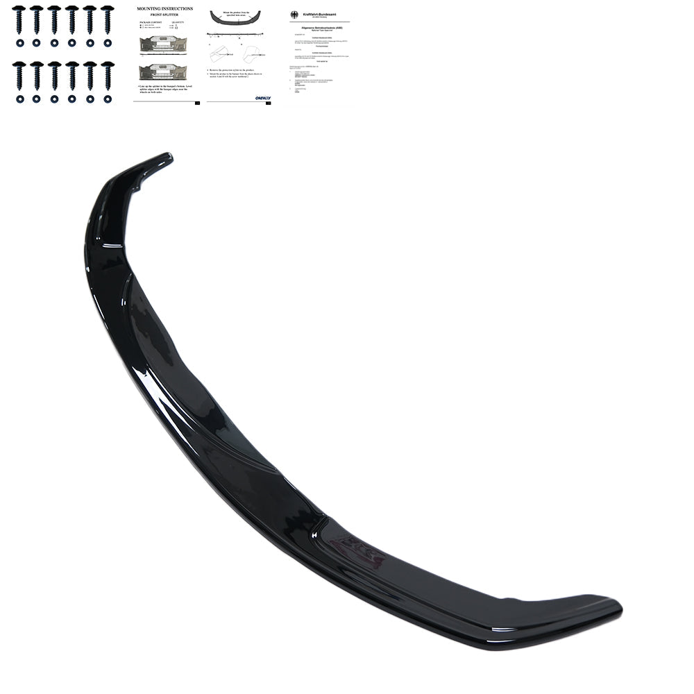 Ön Tampon Eki Uyumlu BMW 5 Series F10 / F11 M-Pack 2011-2016 Version 3 ABE TÜV Belgeli
